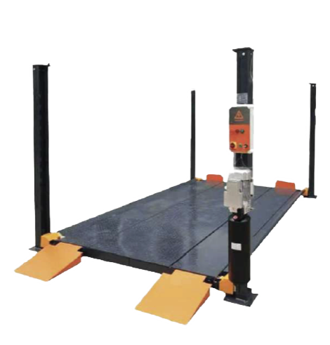 elevador de autos 4 columnas