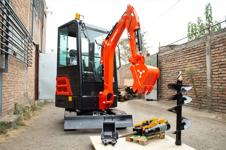 mini excavadora