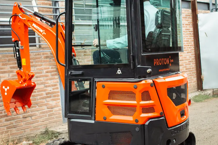mini excavadora