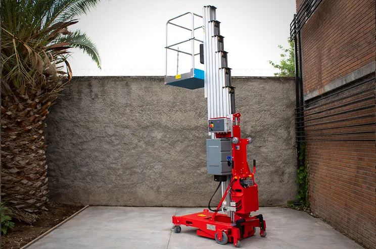 elevadora unipersonal