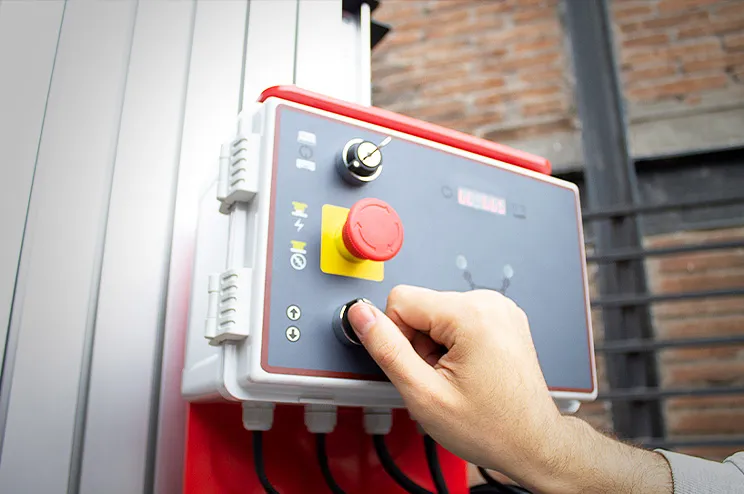 elevadora unipersonal